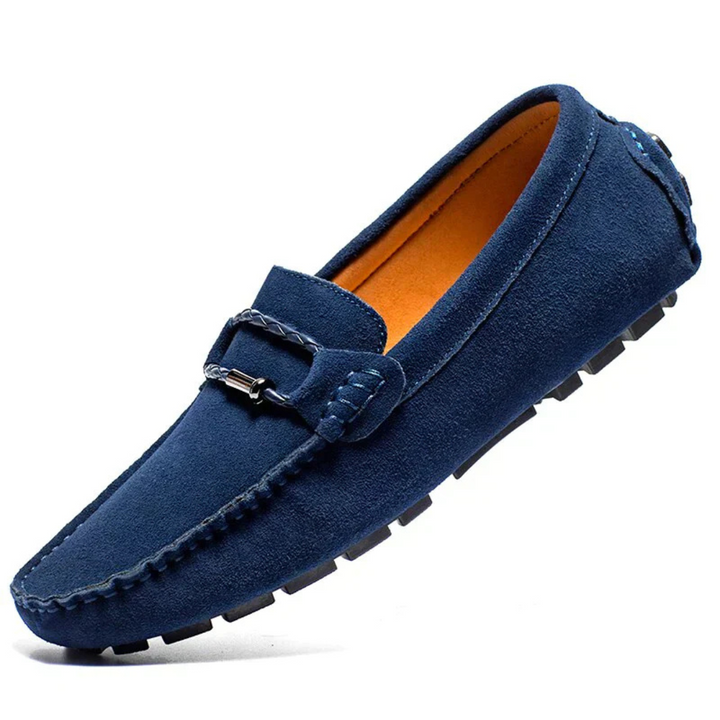 Levoire | Mocassins confortables pour hommes Bleu foncé