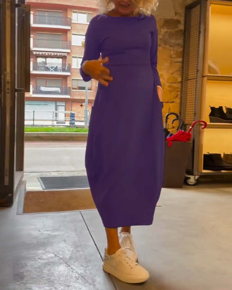 Levoire | Robe Sweatshirt Longue