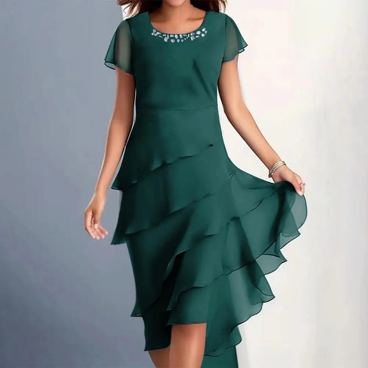 Levoire | Robe Élégante Pour La Femme Moderne Élégante Vert