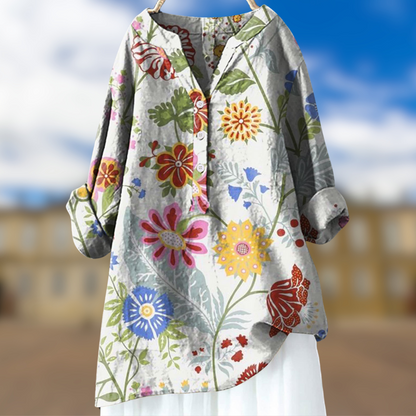 Levoire | Blouse femme à thème floral Motif 7