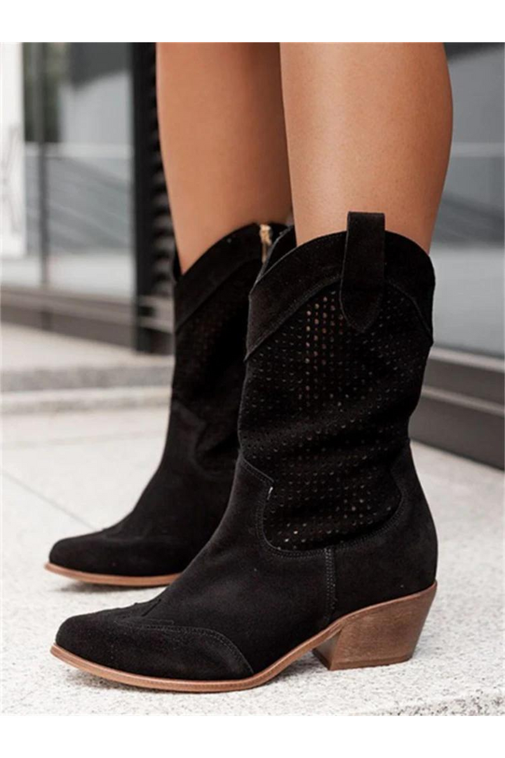 Levoire | Femmes Bottes Cowboy Noir
