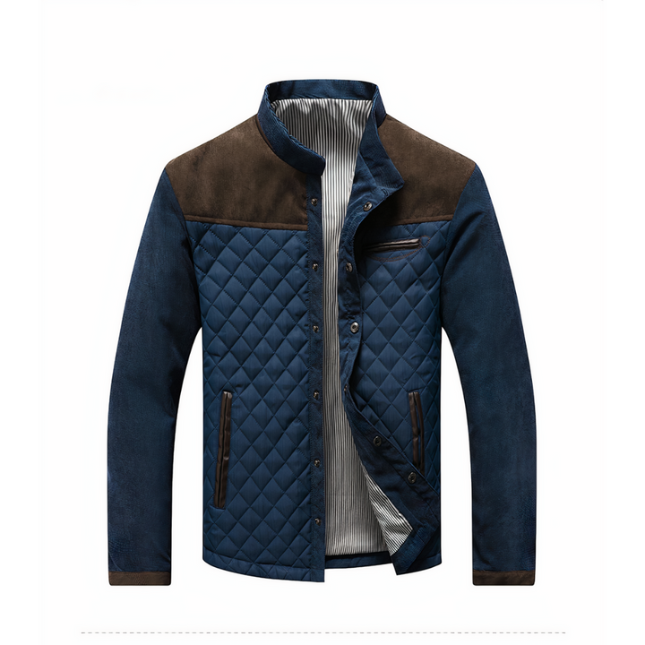 Levoire | Bomber Jacket Hommes Sporty Design Braun