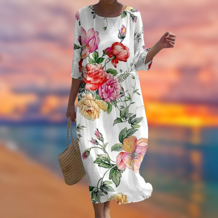 Levoire | Robe élégante à motif floral Motif 4