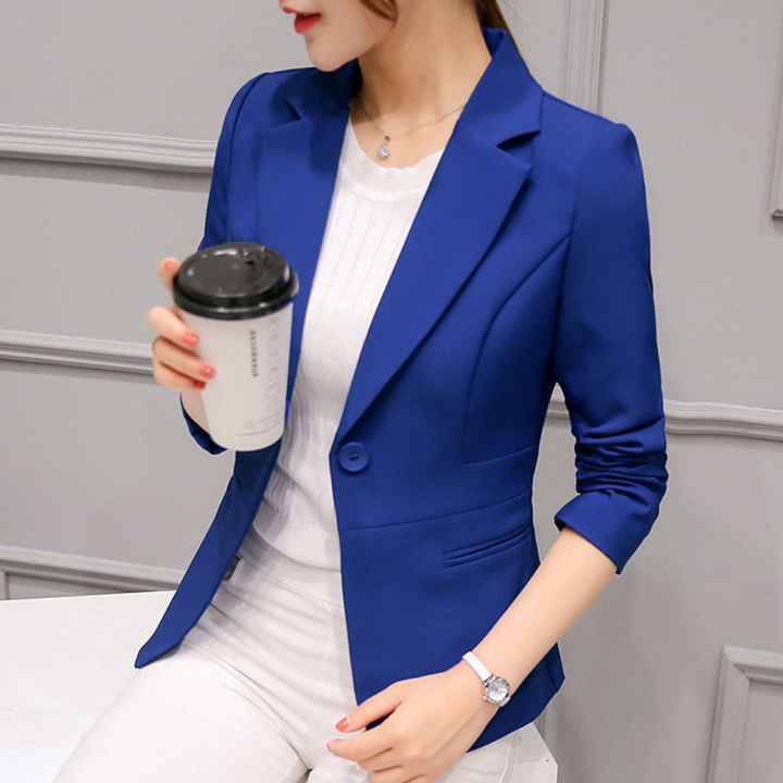 Levoire | Blazer Chic Pour Femmes Bleu
