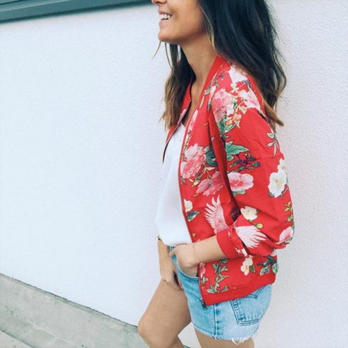 Levoire | Blazer avec motif floral pour femmes
