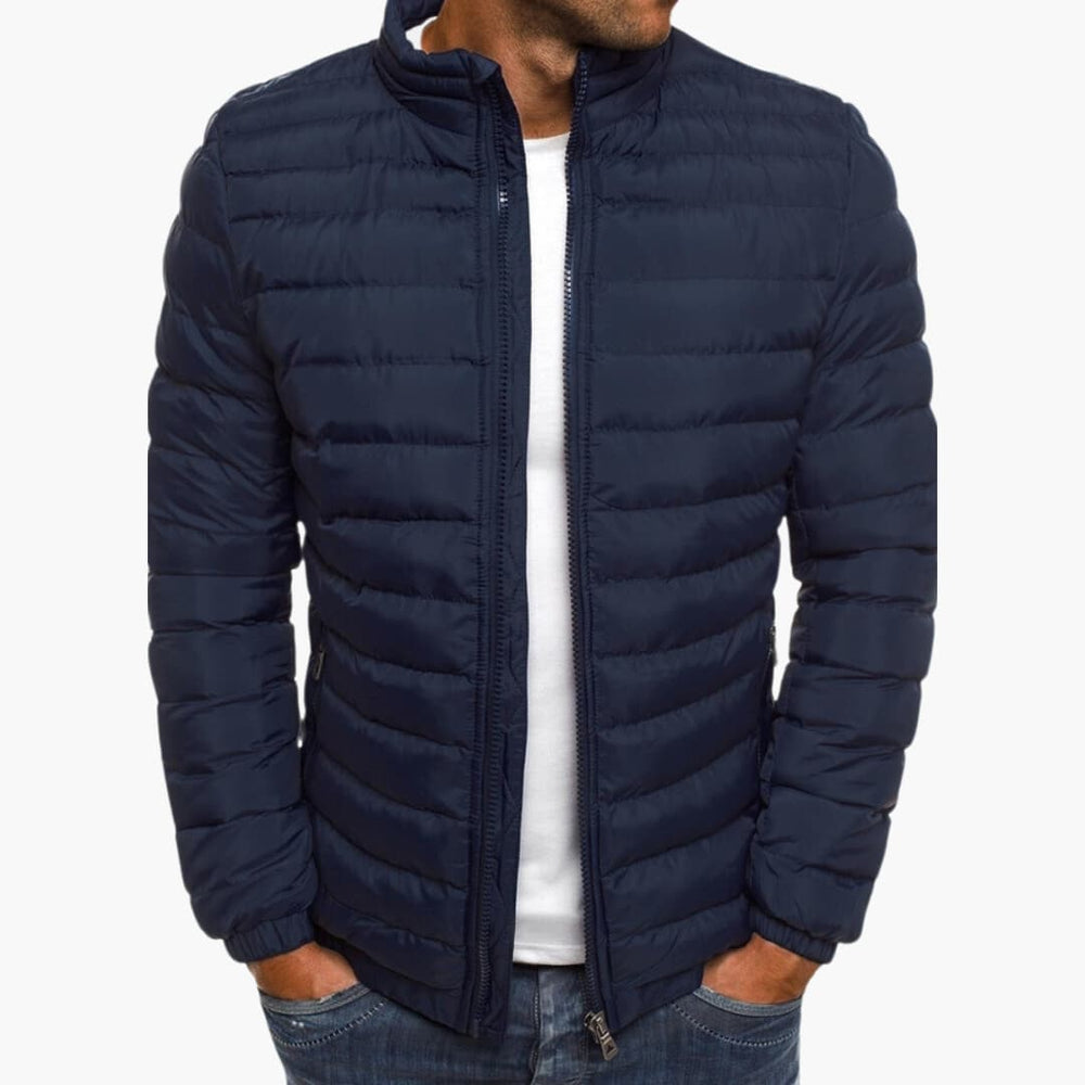 Levoire | Veste De Compression Élégante Et Chaude Bleu marine