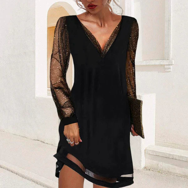 Levoire | Robe courte atmosphérique pour femmes - Édition 2024 Noir