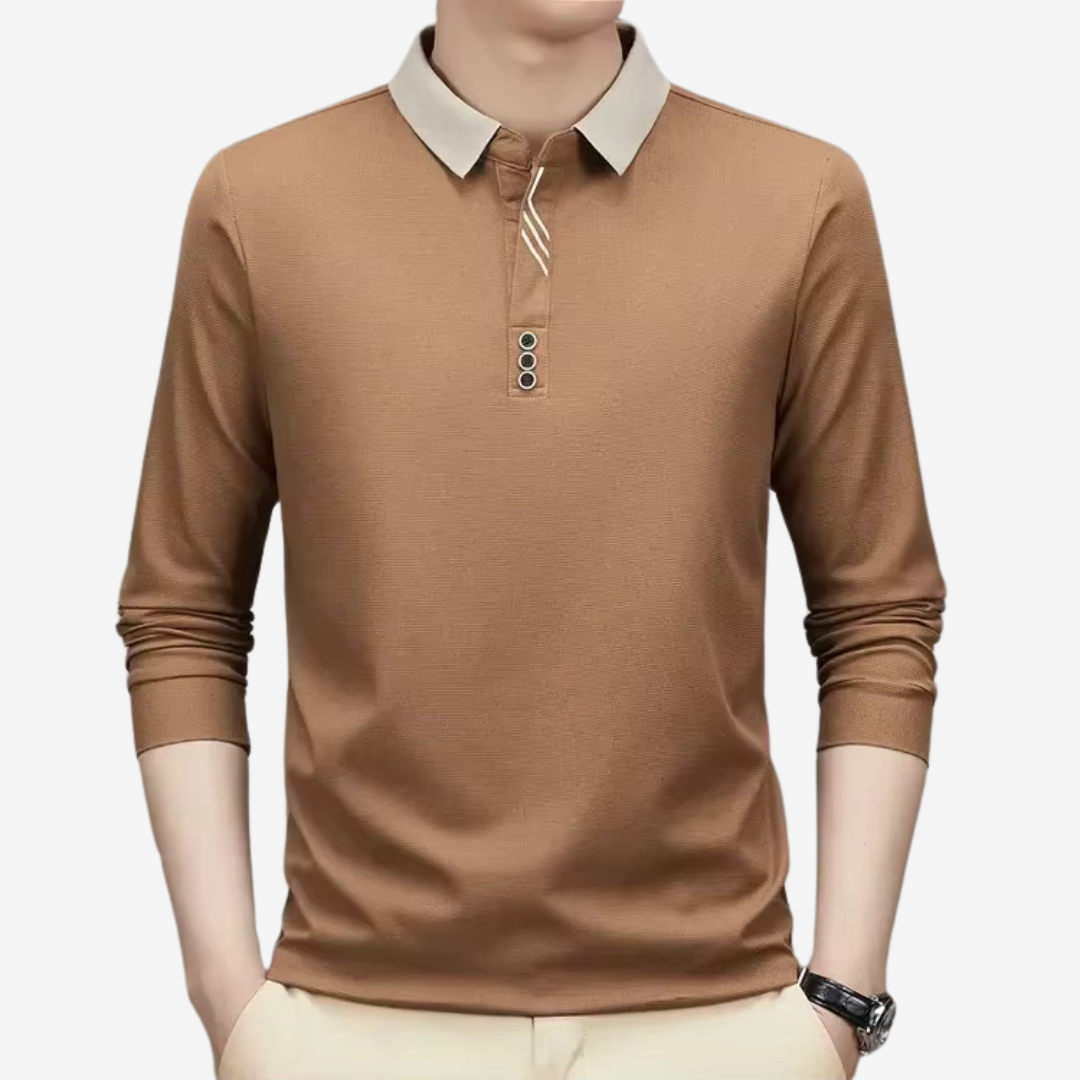Levoire | T-Shirt À Manches Longues Doux Braun