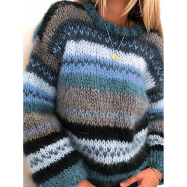 Levoire | Chauffant Pull Femmes Toutes Occasions Bleu