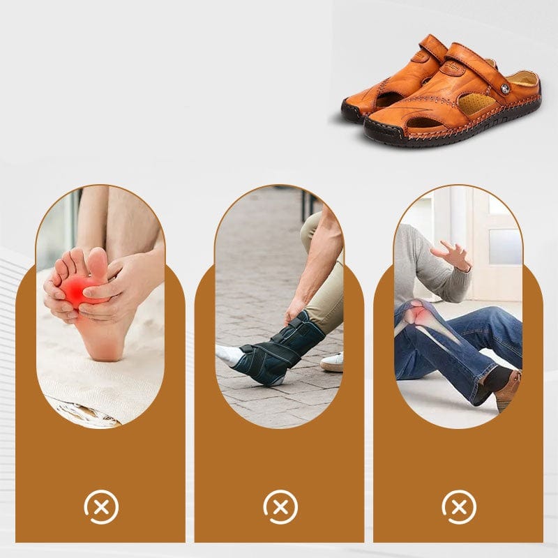 Levoire | Sandale en cuir pour hommes