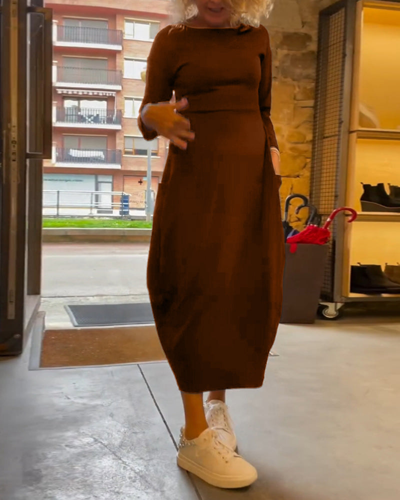 Levoire | Robe Sweatshirt Longue