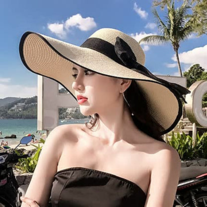 Levoire | Chapeau de soleil pour femmes protection solaire optimale Braun-2