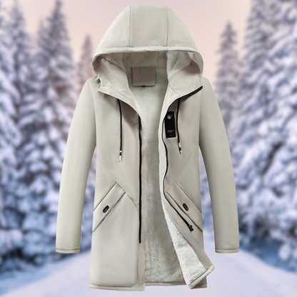 Levoire | Manteau chaud et confortable Bianco