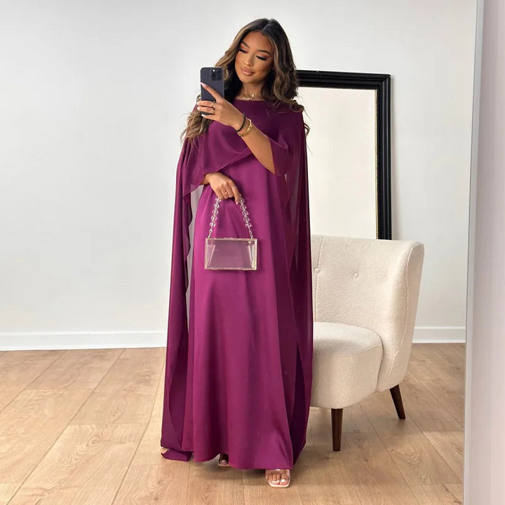 Levoire | Robe Kaftan de Luxe pour Femmes Lilas