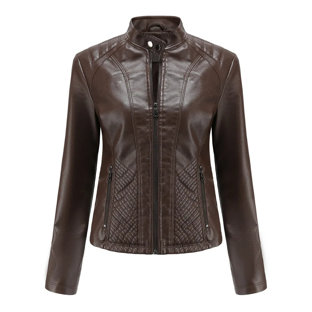 Levoire | Veste À Manches Longues Avec Poches Zippées Braun