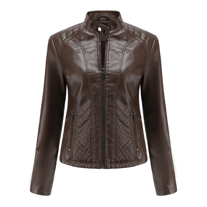 Levoire | Veste À Manches Longues Avec Poches Zippées Braun