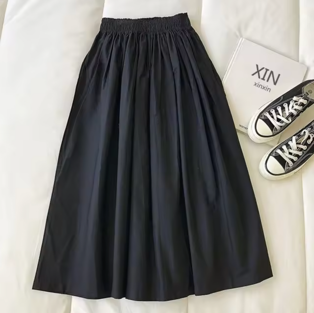 Levoire | Jupe Ample Taille Haute Noir