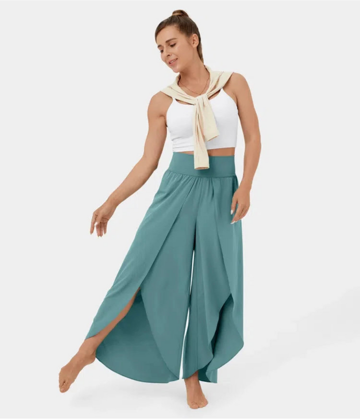 Levoire | Pantalon Long FR Femme FR Le Look Légant Vert clair