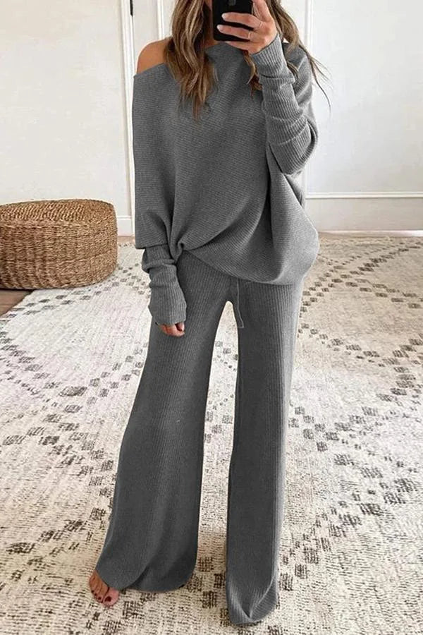 Levoire | Combinaison À Épaule Unique Pour Femmes Gris cendré