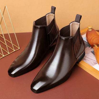 Levoire | Bottes À Enfiler Pour - Hommes - Stylise Marron Foncé