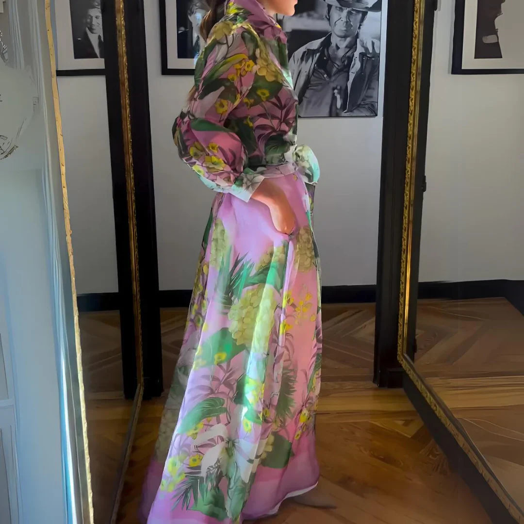 Levoire | Robe Décontractée À Imprimé Léger