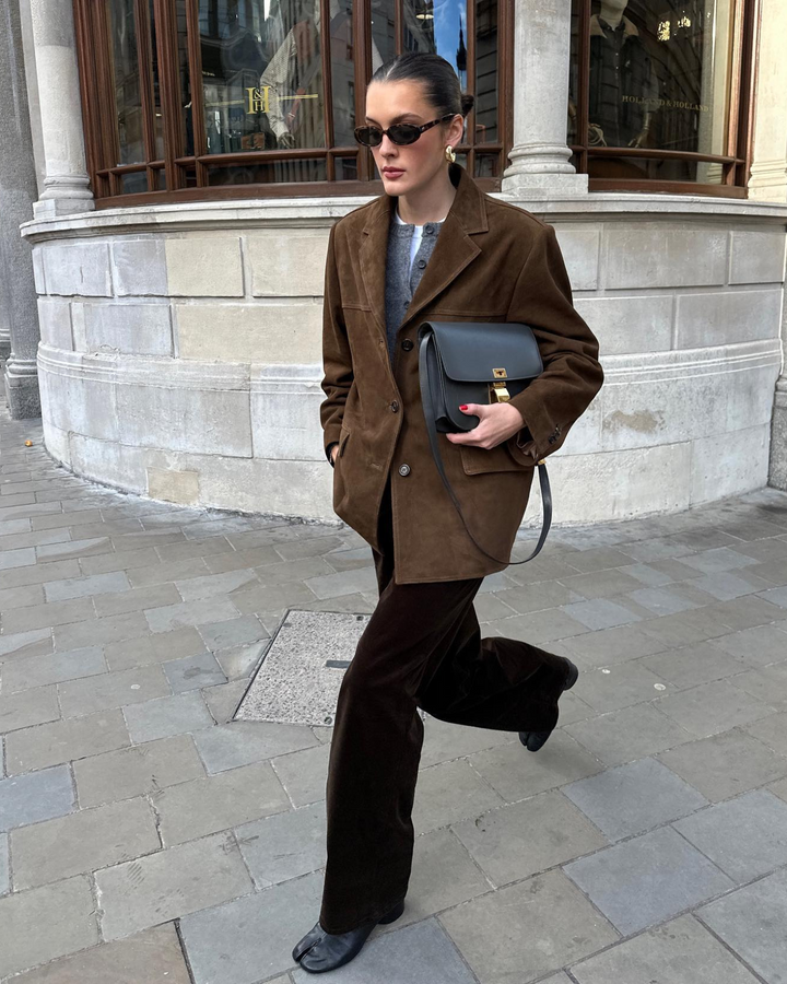 Levoire | Blazer En Daim