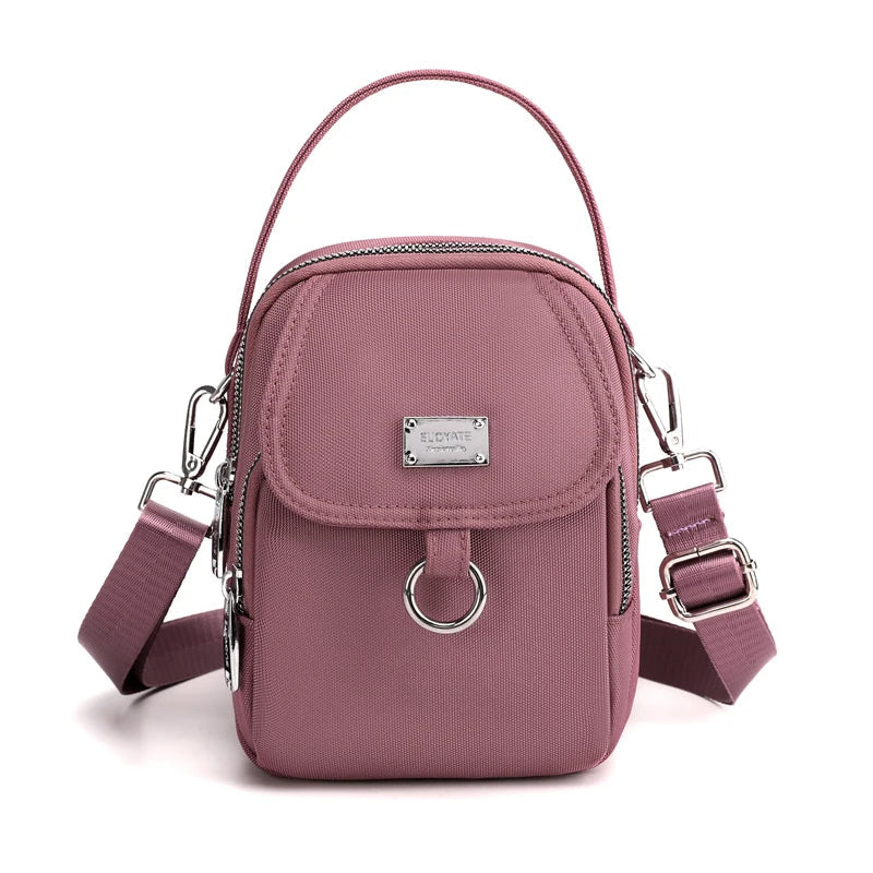 Levoire | Sac mini 3 en 1 pour femmes à la mode, bandoulière réglable et élégant Lilas