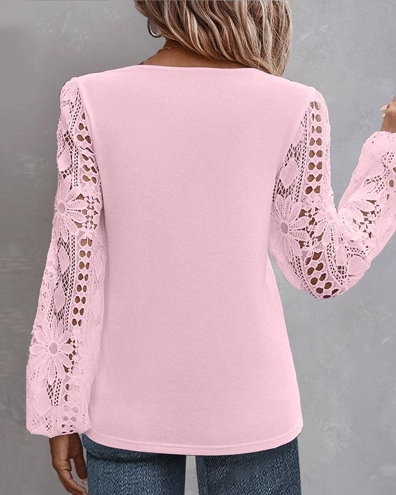 Levoire | Blouse Avec Dentelle