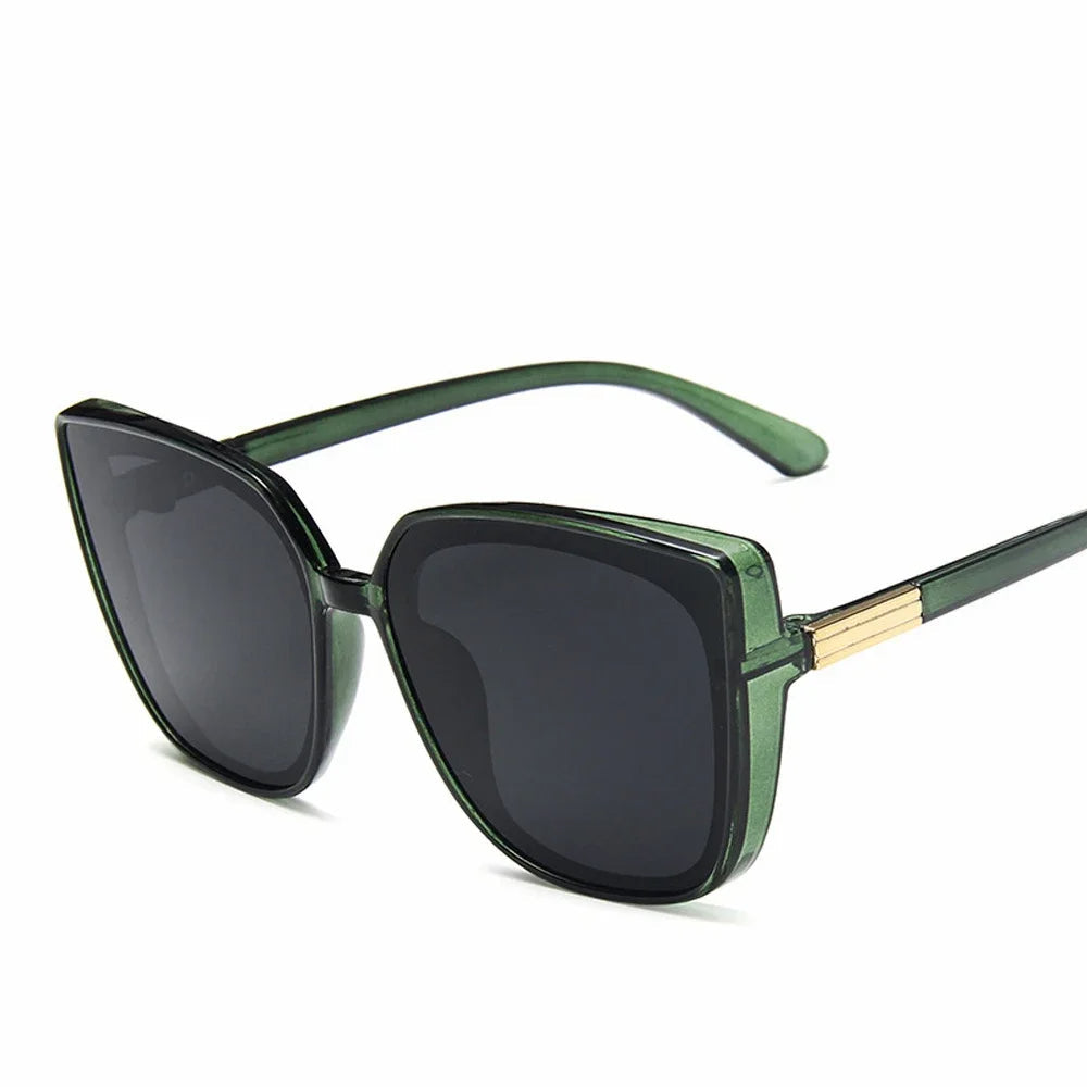 Levoire | Weinlese Designer Lunettes De Soleil Vert