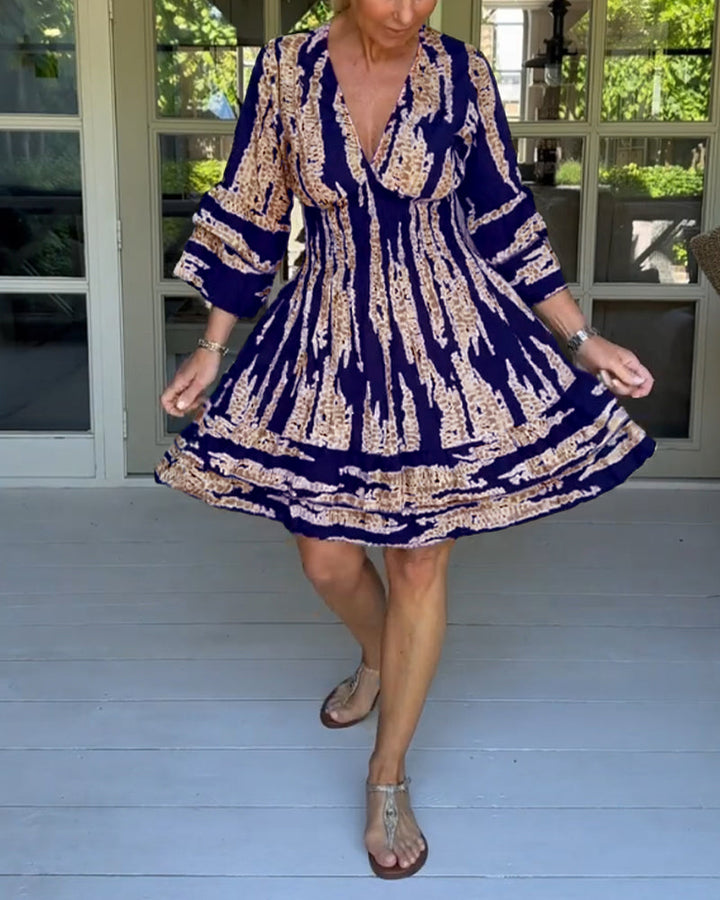 Levoire | Robe avec encolure et manches 3/4