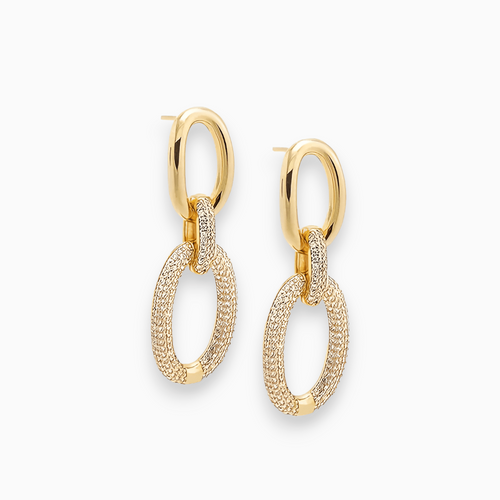 Levoire | Luxe Anneau D'Oreille Brillant Or