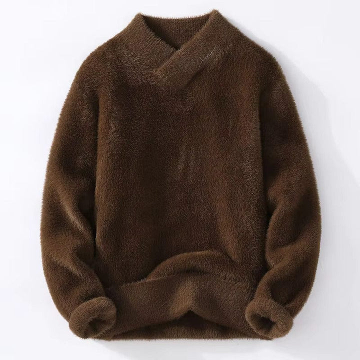 Levoire | Pull chauffant pour hommes Braun