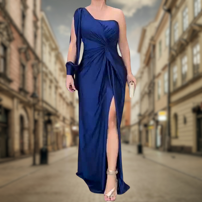 Levoire | Robe élégante de soirée Bleu Foncé