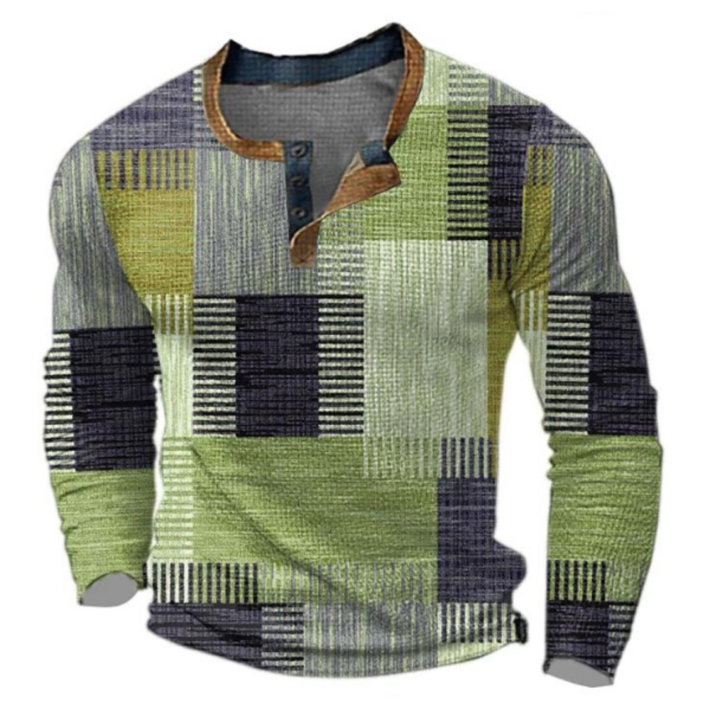 Levoire | Pullover Chaud Pour Hommes Vert