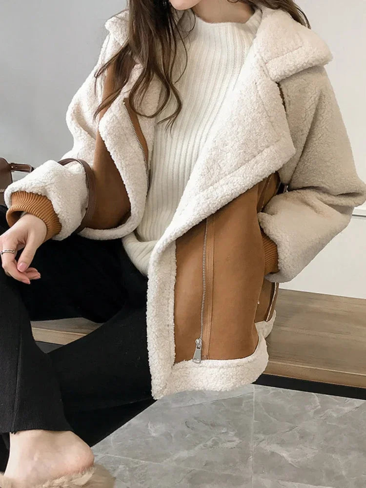 Levoire | d'hiver urbain Zoë - Vintage et confortable Khaki