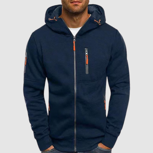 Levoire | Pull À Capuche Confortable Avec Fermeture Éclair