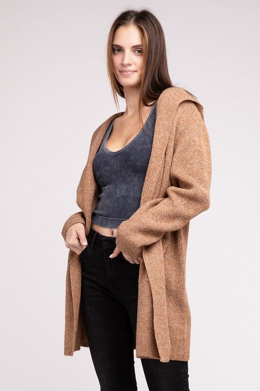 Levoire | Pull À Capuche Pour Homme À L'Avant Ouvert Cardigan