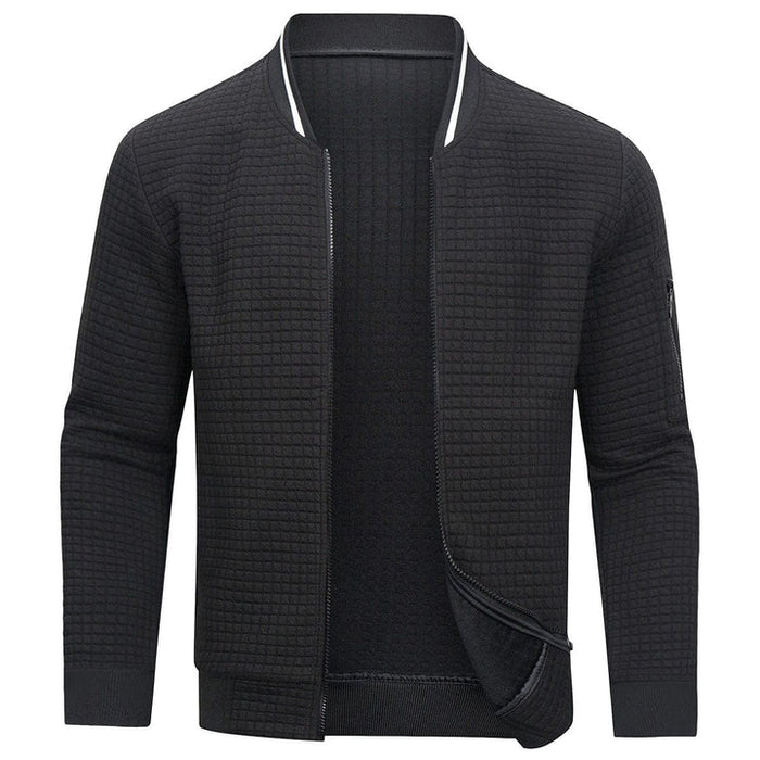 Levoire | Veste Pour Hommes Au Design Minimaliste Épuré Et À La Coupe Chaude Noir