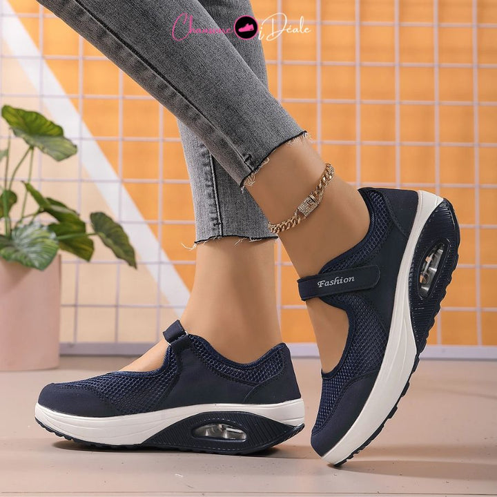 Levoire | Confortables, antidérapants chaussures Bleu