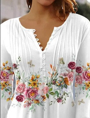 Levoire | Blouse À Motif Floral Pour Femmes
