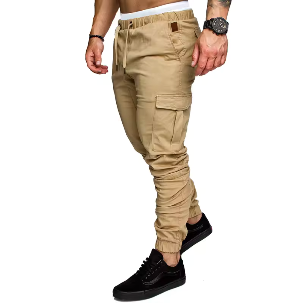 Levoire | Pantalons de course cargo pour hommes avec poches pratiques