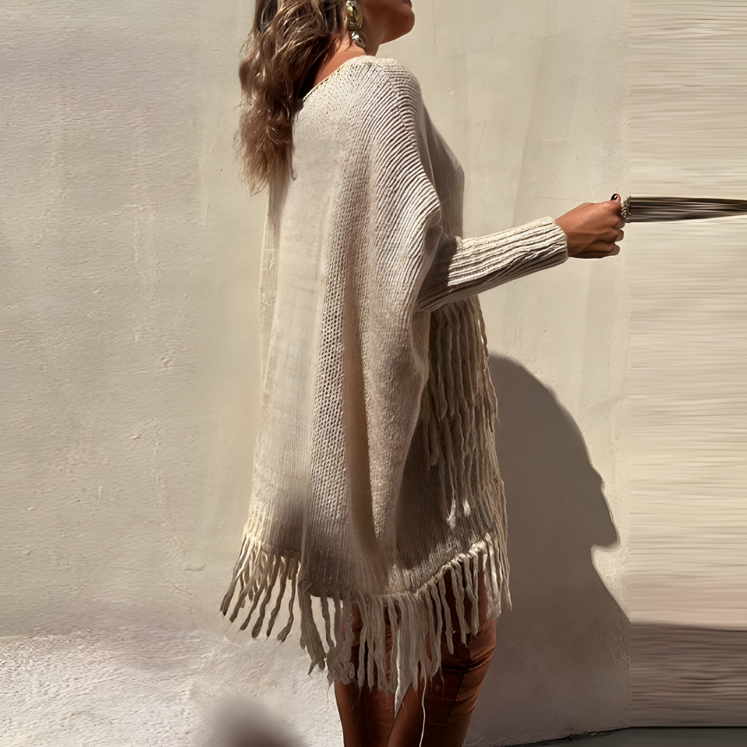 Levoire | Pull Boho Style À Franges