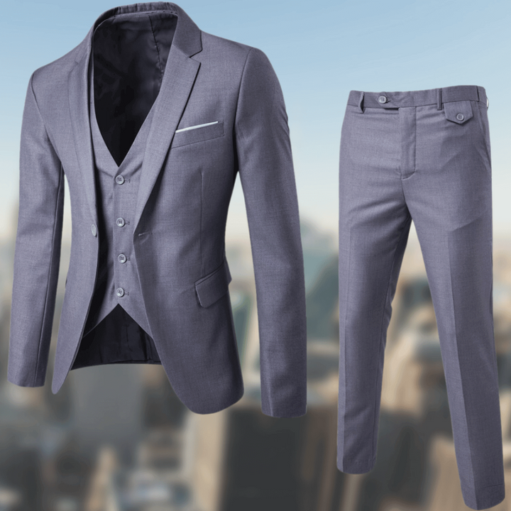 Levoire | Costume Élégant Pour Occasions Spéciales Grau