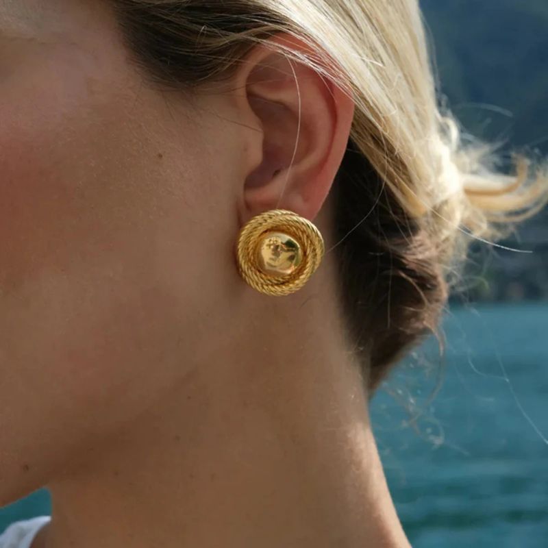 Levoire | Boucles D'Oreilles En Or Luxueuses Arianna