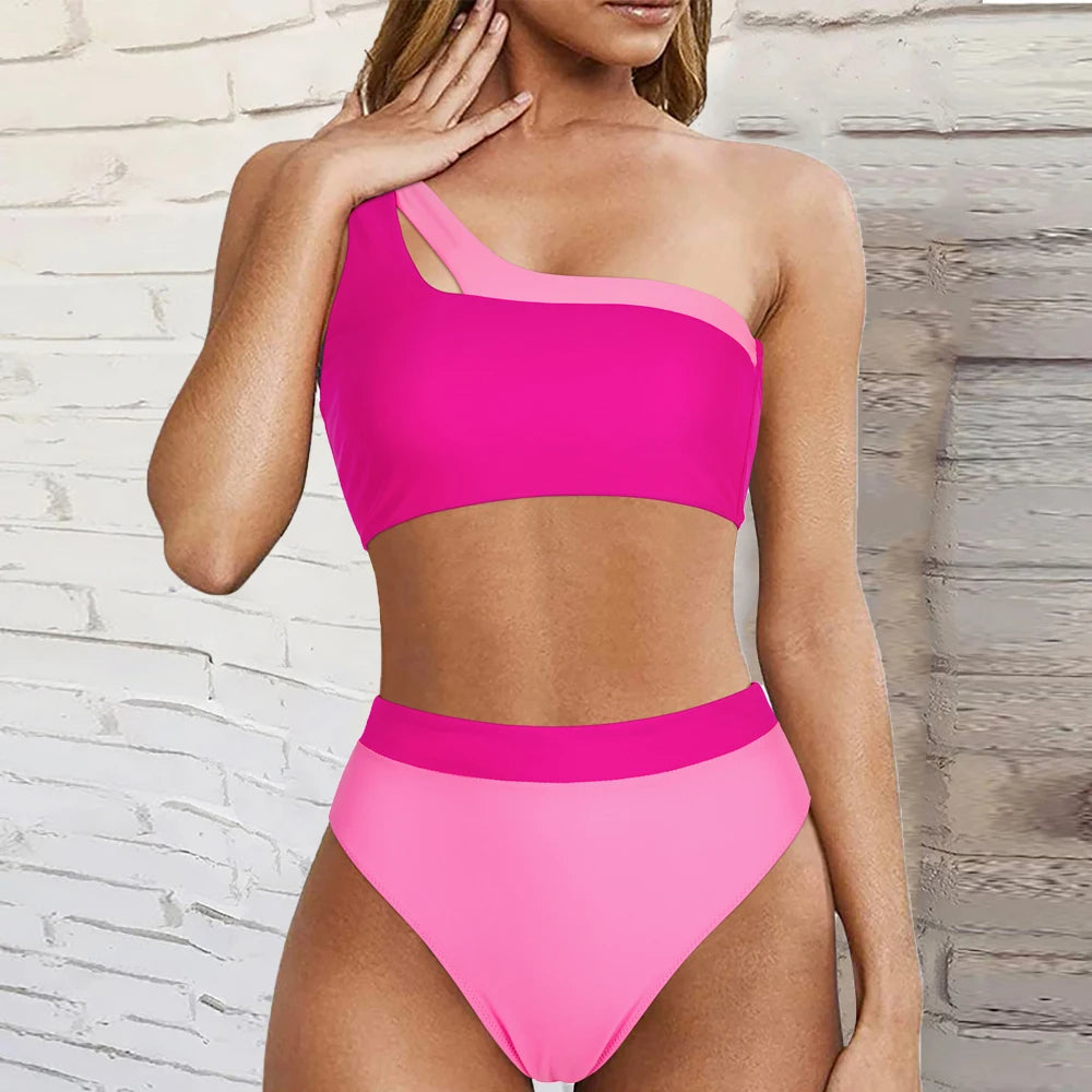 Levoire | Elsje Ensemble De Bikini Sans Bretelles - Tendance & Sexy Rose foncé