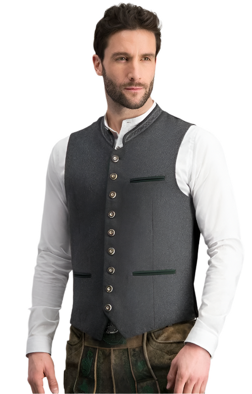 Levoire | Veste Pour Hommes Avec Finition Élégante Pour Occasions Formelles Et Festives Gris