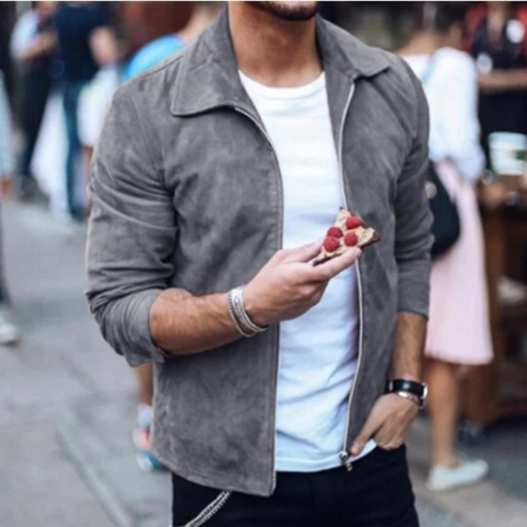 Levoire | Chic Veste Hommes Design Moderne Gris