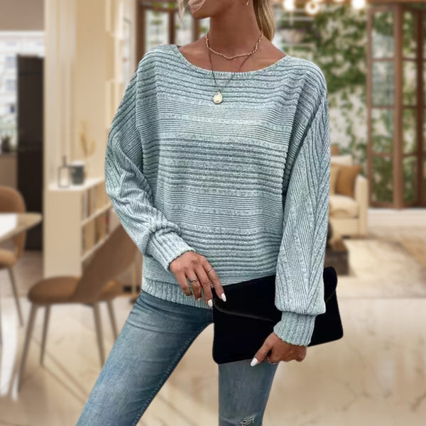 Levoire | Pull Structuré Pour Femmes Bleu clair