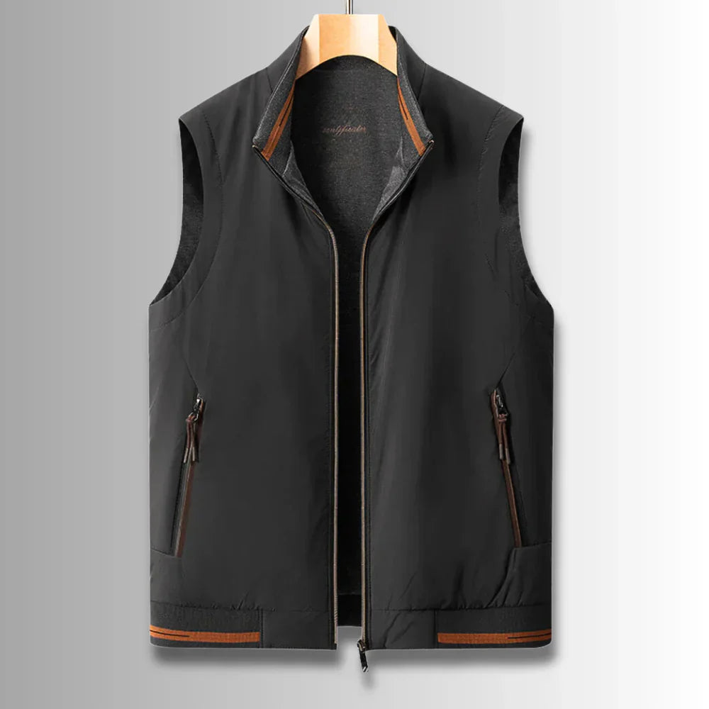 Levoire | Le gilet pour homme Noir