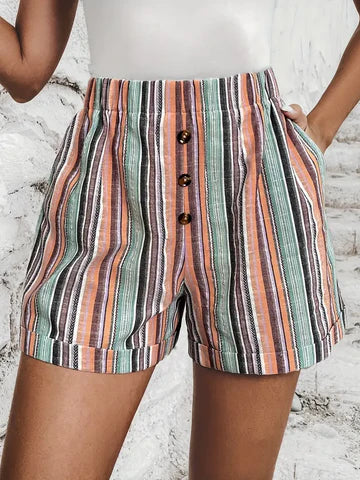 Levoire | Shorts Courts Avec Des Ceintures Contrastées